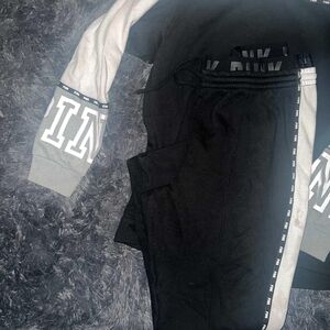 PINK Victoria's Secret Black and Gray Set